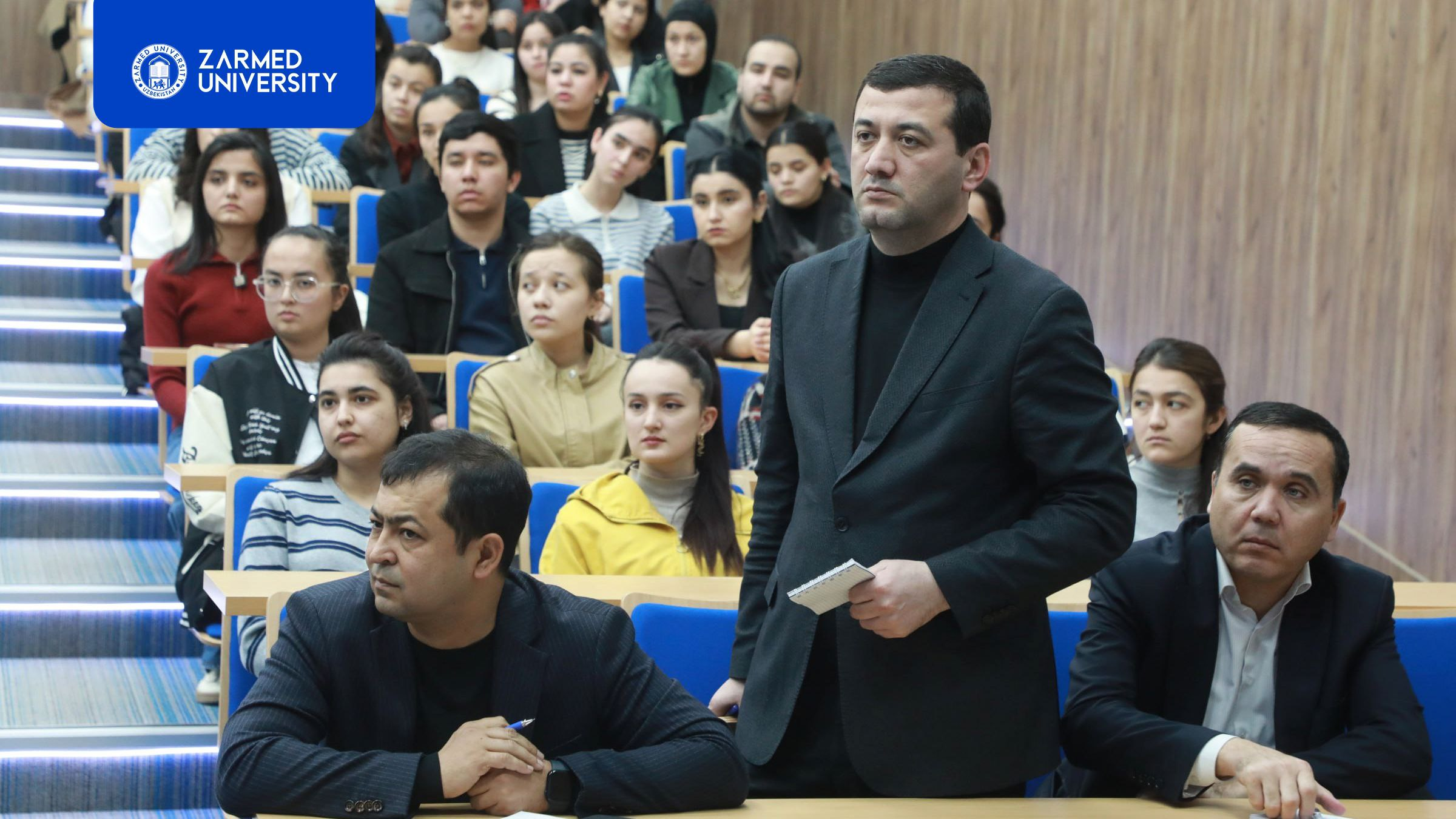 Bukhara Regional Governor Botir Zaripov Komilovich Visited ZARMED University - photo 6